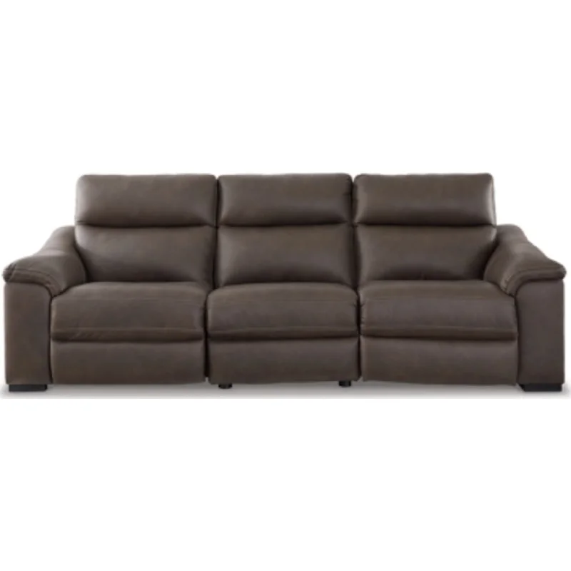 sofa with soft cushions-Salvatore 3 Piece Reclining Sofa