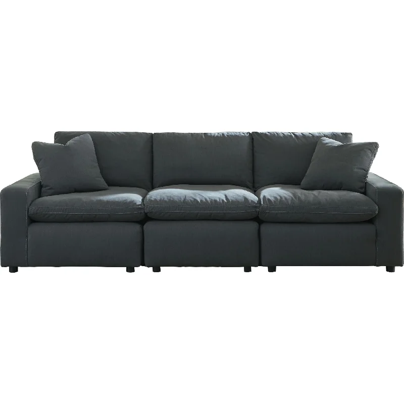 sofa with cozy fabric-Savesto 3 Piece Sofa