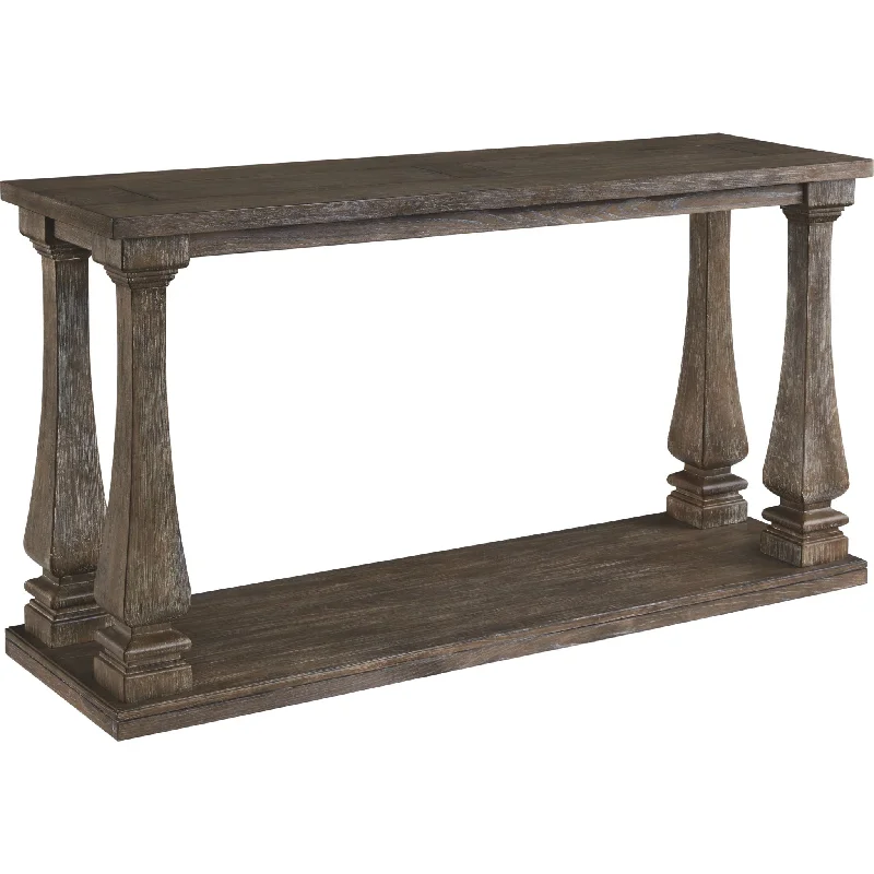 best sofa for long use-Scottsbluff Sofa Table - Gray