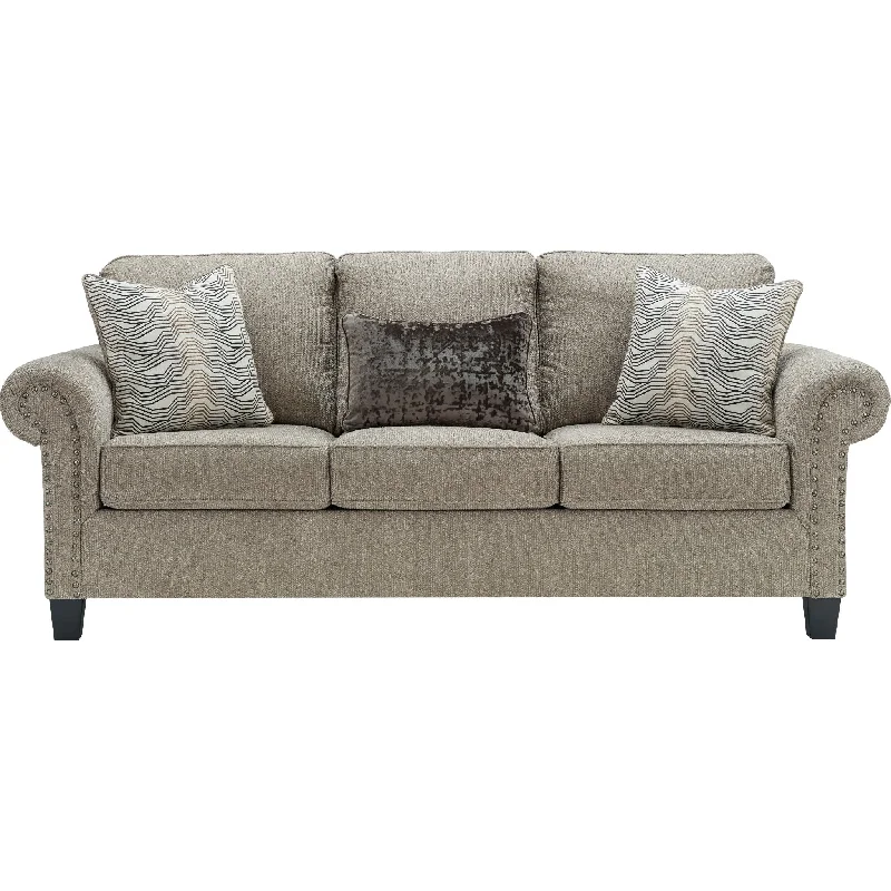 best sofa for cozy feel-Shewsbury Sofa - Pewter