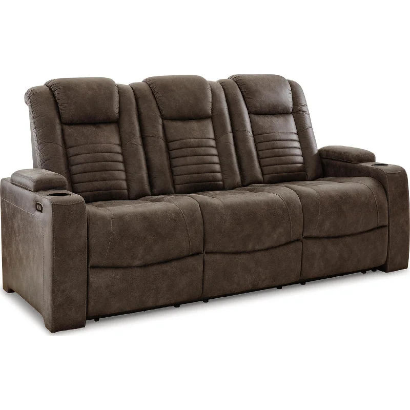 sofa cushion stuffing ideas-Soundcheck Power Reclining Sofa - Earth