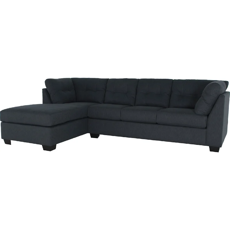 sofa with thick leather-Stephanie 2 Piece Sectional