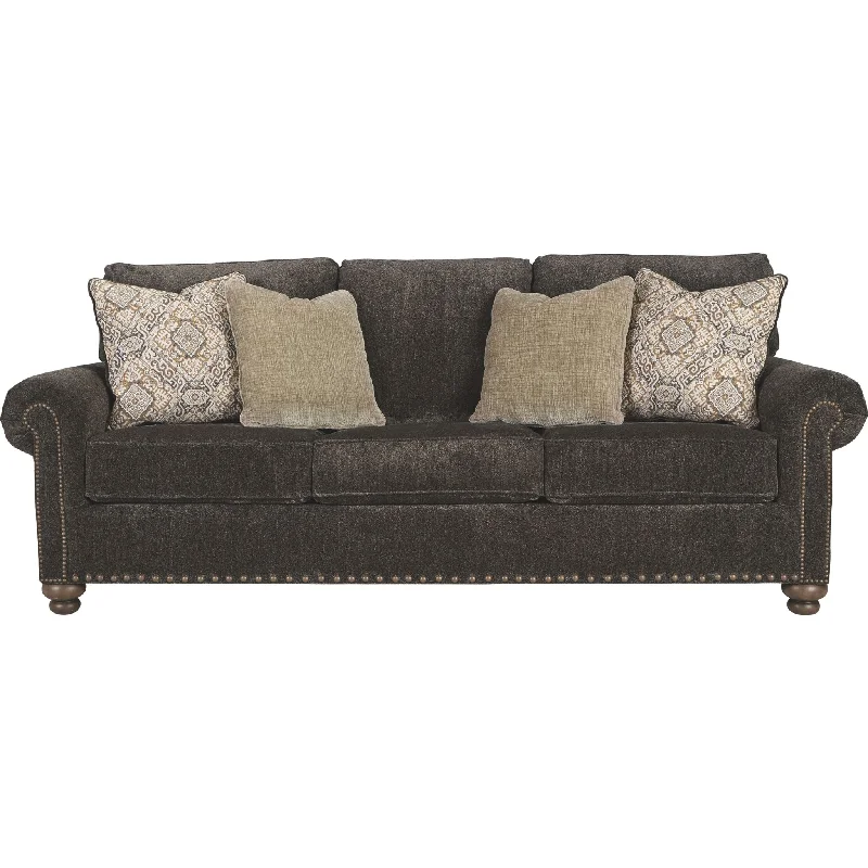 sofa with sturdy legs-Stracelen Sofa - Sable