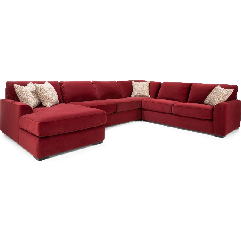 how to clean sofa fabric-Sullivan 4 Piece Sectional