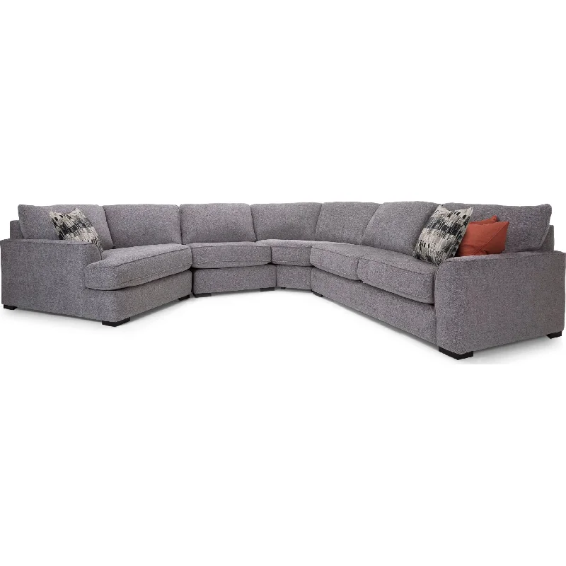 sofa for cozy room-Sullivan 4 Piece Sectional