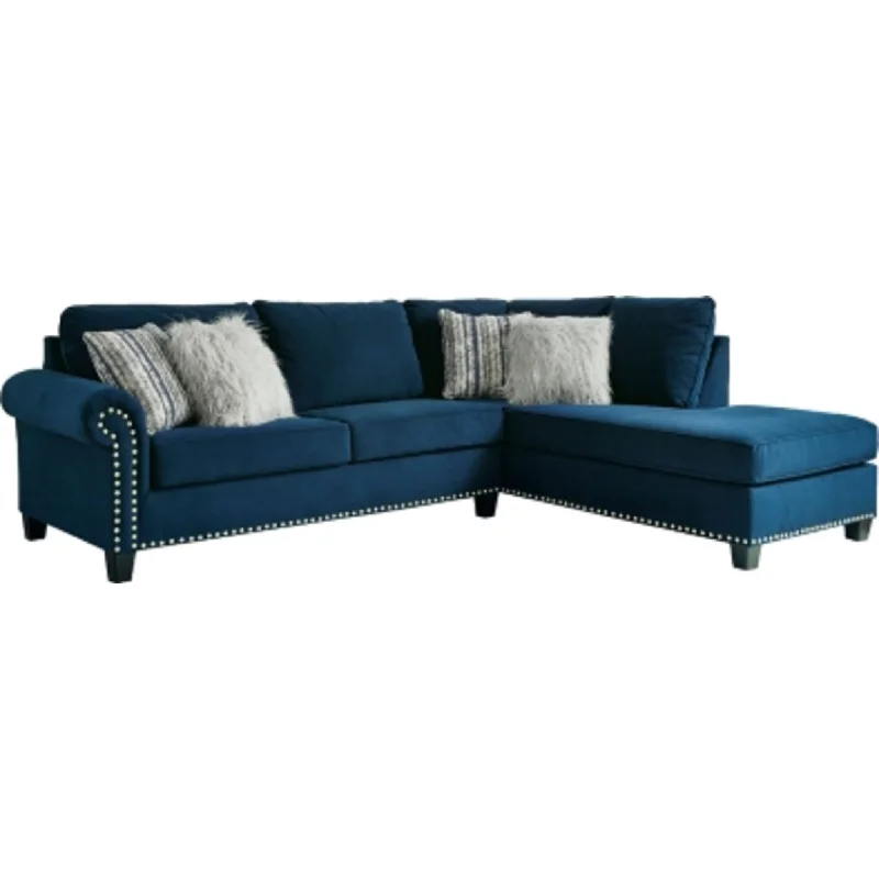 sofa with sleek lines-Trendle 2 Piece Sectional