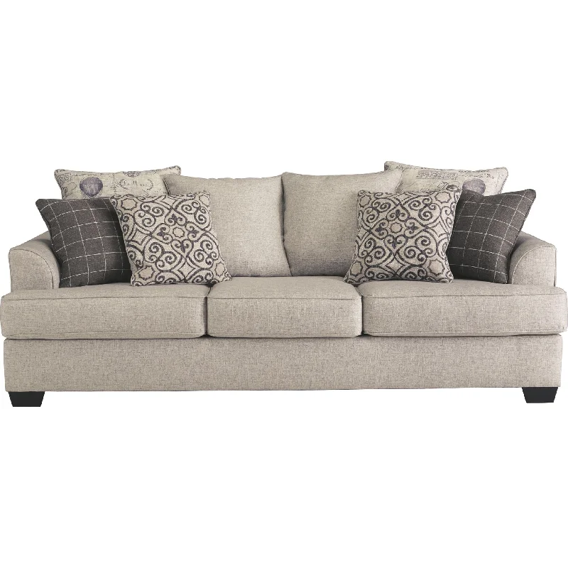 sofa with adjustable seats-Velletri Sofa - Pewter