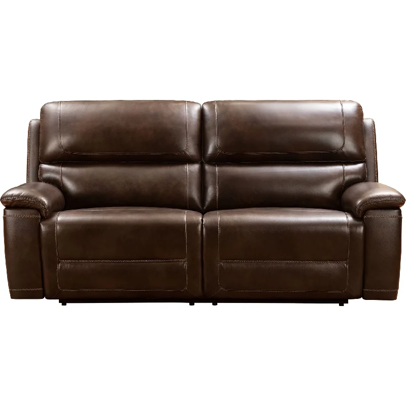 sofa bed for guests-Wentler Power Reclining Sofa - Brown